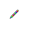 Rainbow Pinwheel - Handwriting